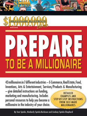 cover image of Prepare to Be a Millionaire
